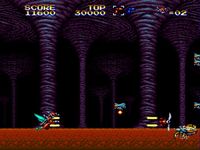 une photo d'Ã©cran de Insector X sur Sega Megadrive